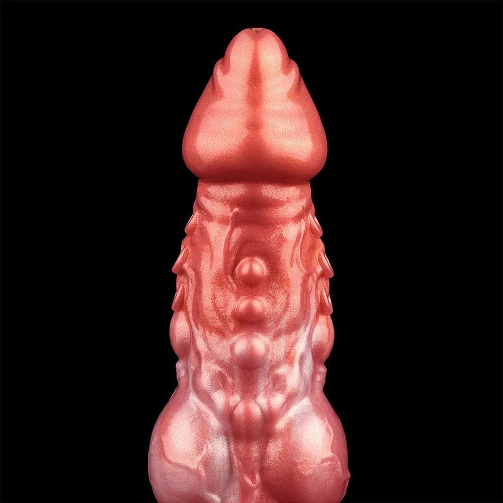 Mixed color dragon knot dildo sleeve, photo 9