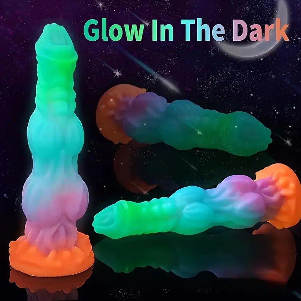 Textured dragon-scale silicone fantasy dildo, photo 7