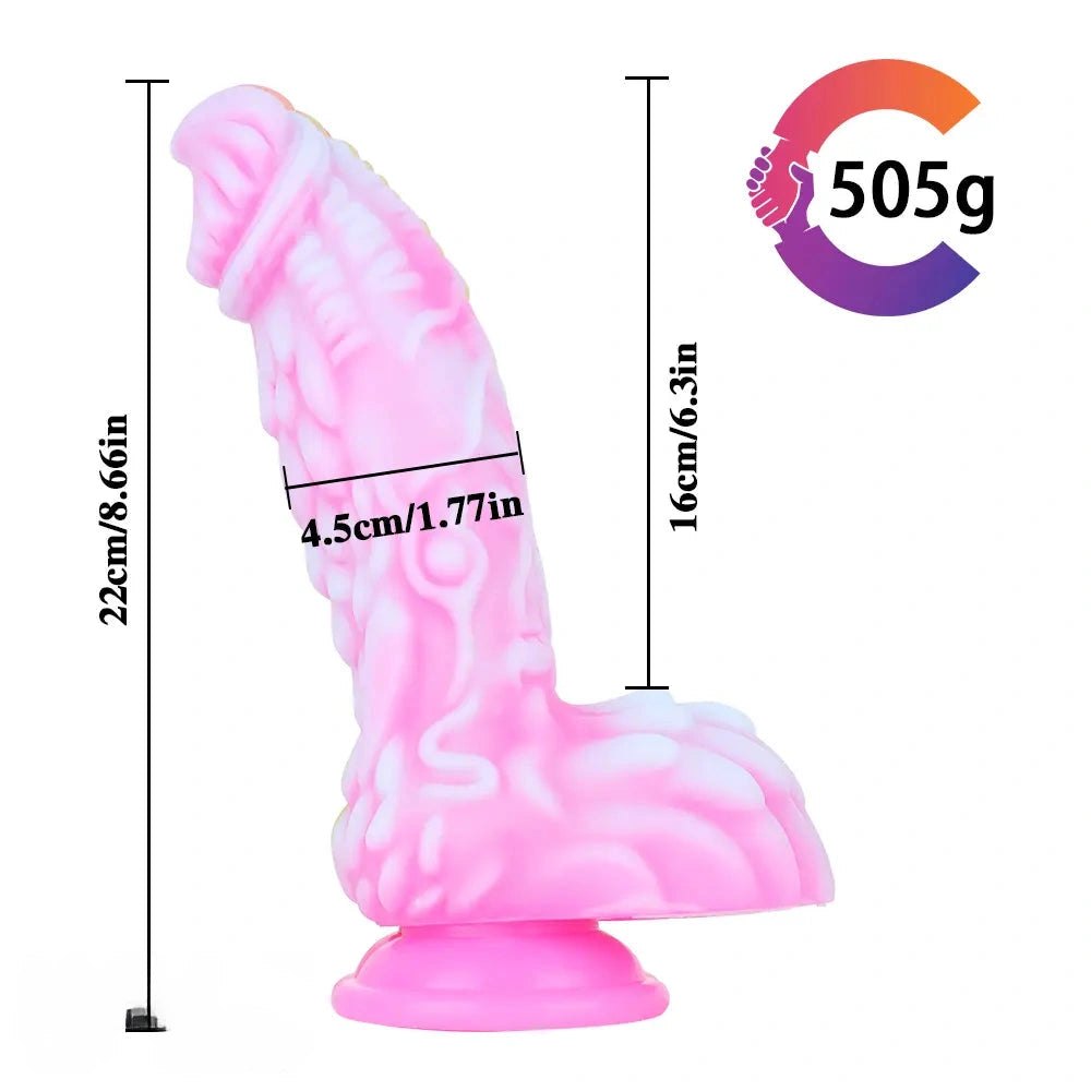 #3 dragon scale monster fantasy dildo