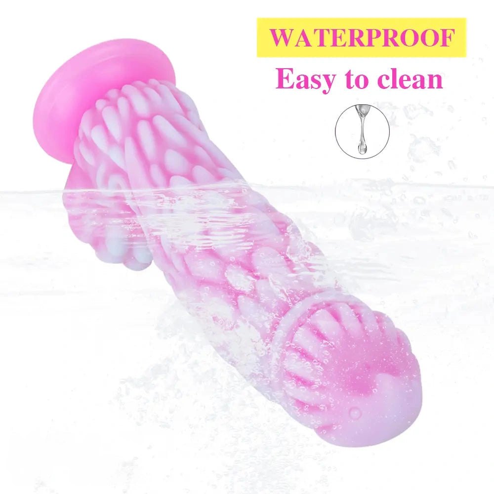 Dragon scale monster fantasy dildo, photo 12