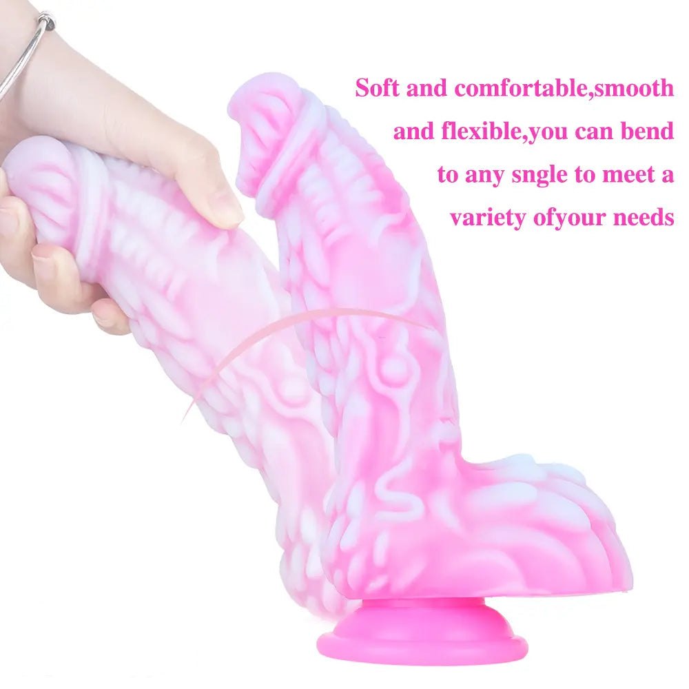 Dragon scale monster fantasy dildo, photo 5