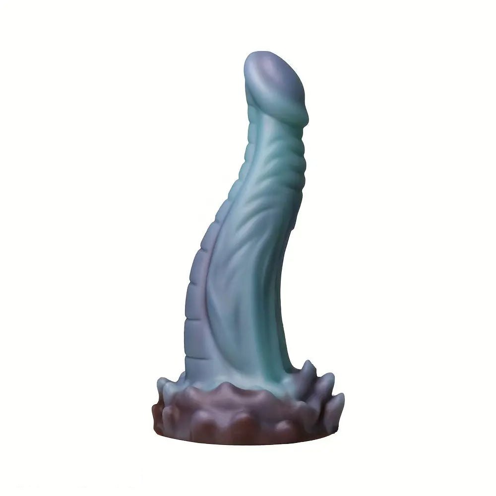Camouflage purple dragon scale fantasy dildo