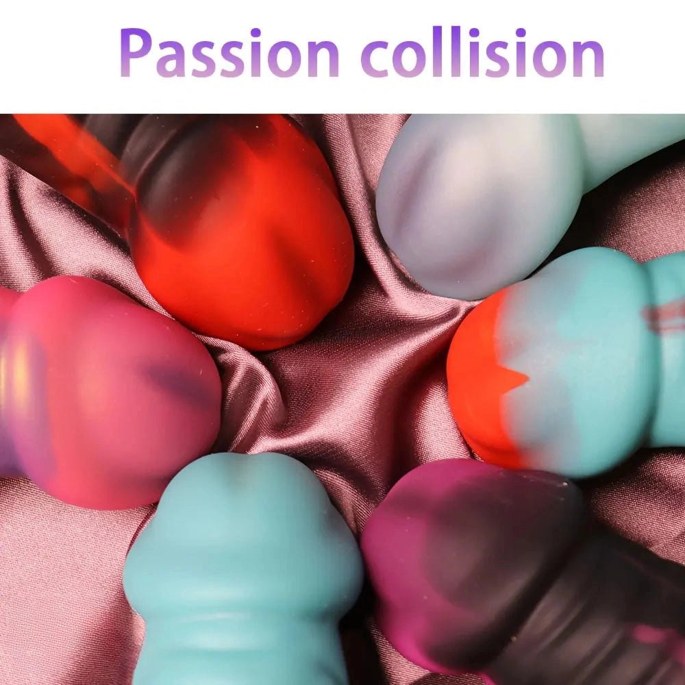 Purple dragon scale fantasy dildo, photo 13