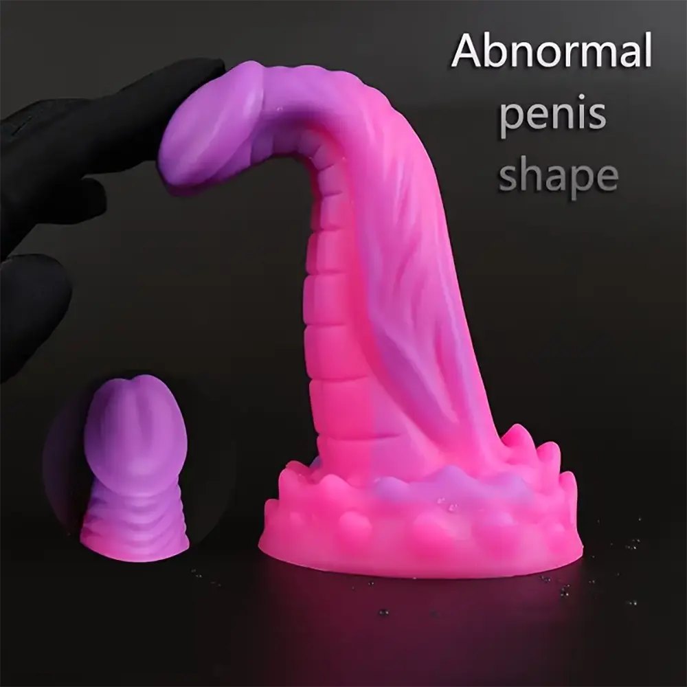 Purple dragon scale fantasy dildo, photo 8