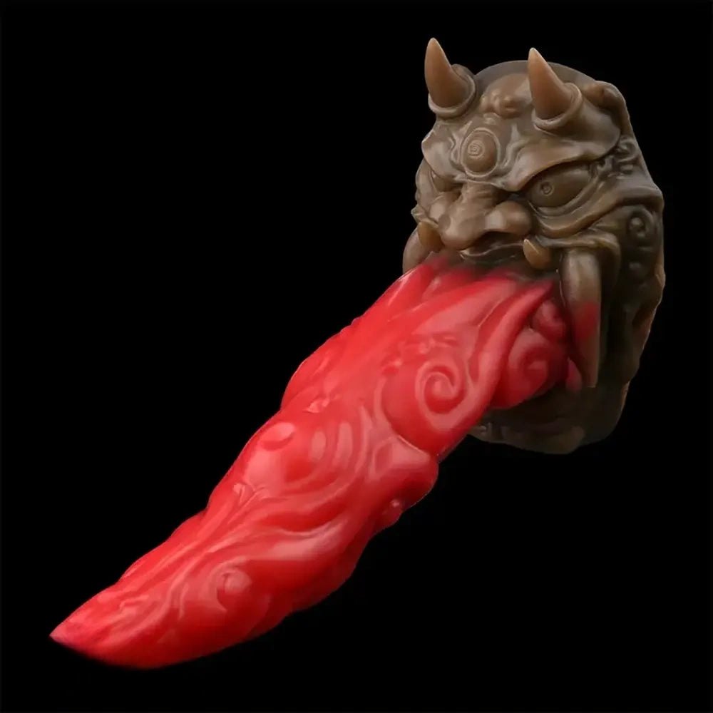 Flesh silicone dragon scale dildo, photo 10