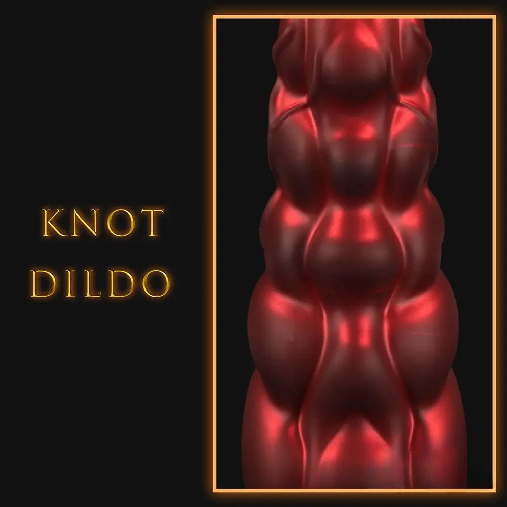 Colorful dragon scale silicone fantasy dildo, photo 4