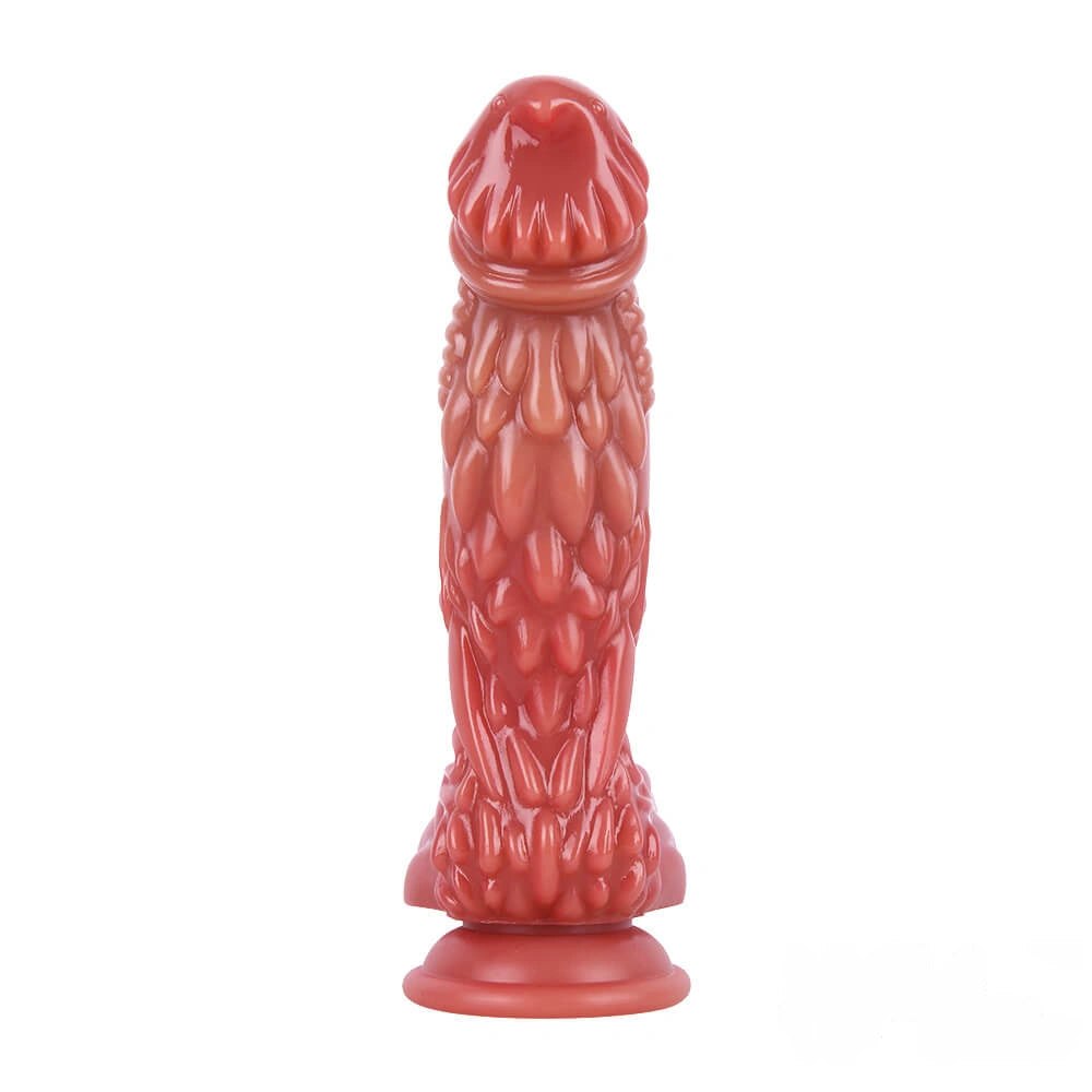 Flesh dragon scale fantasy dildo, photo 4