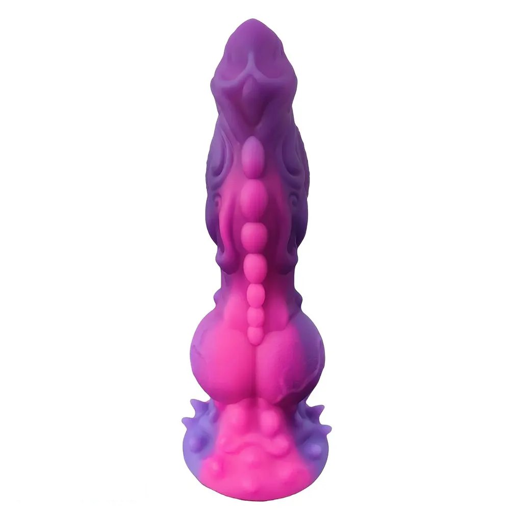 Dragon scale fantasy silicone dildo, photo 1