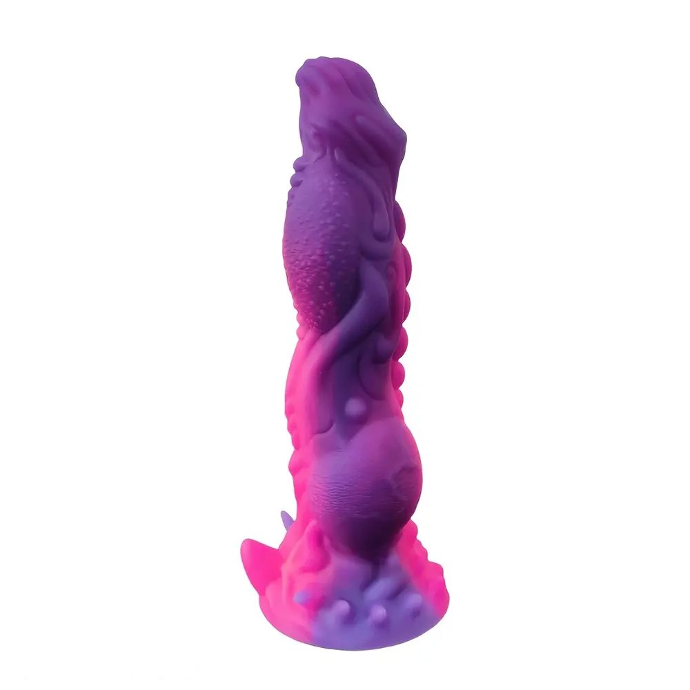 Dragon scale fantasy silicone dildo, photo 3