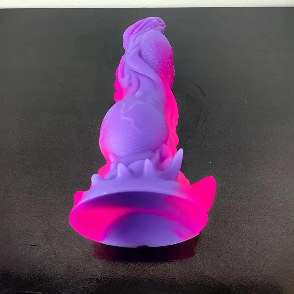 Dragon scale fantasy silicone dildo, photo 7