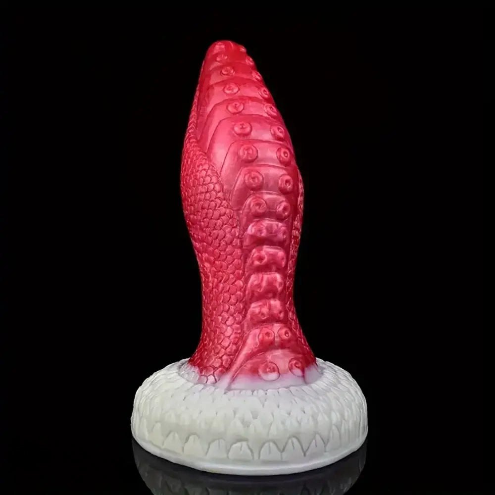 #2 dragon scale silicone fantasy dildo