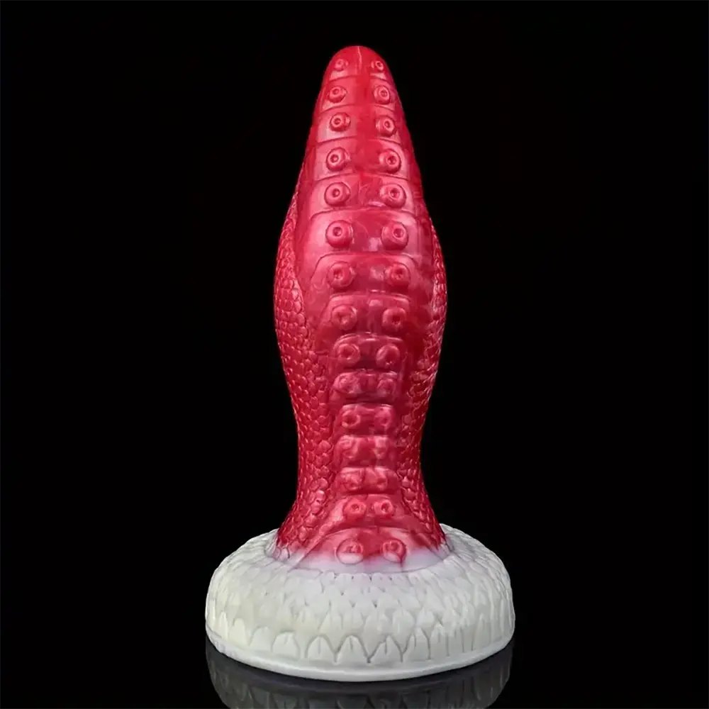 Dragon scale silicone fantasy dildo, photo 12