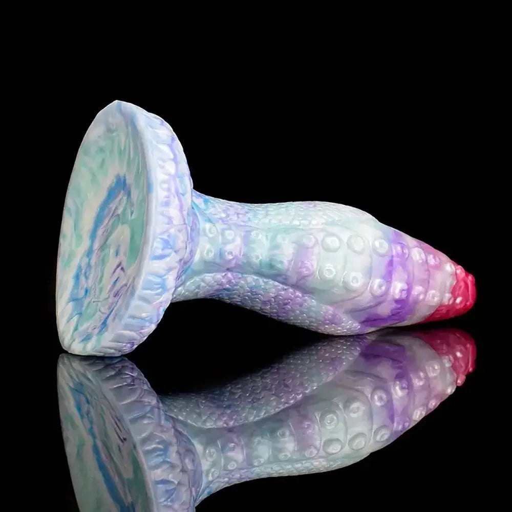 Dragon scale silicone fantasy dildo, photo 15