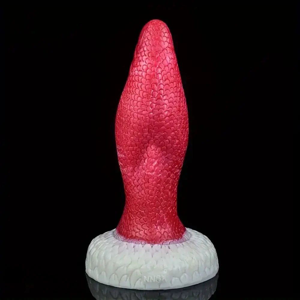 Dragon scale silicone fantasy dildo, photo 7