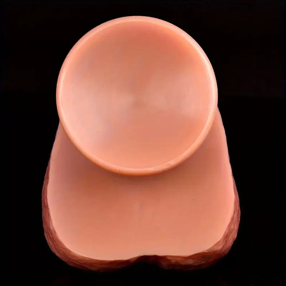 Flesh dragon carved silicone fantasy dildo, photo 7