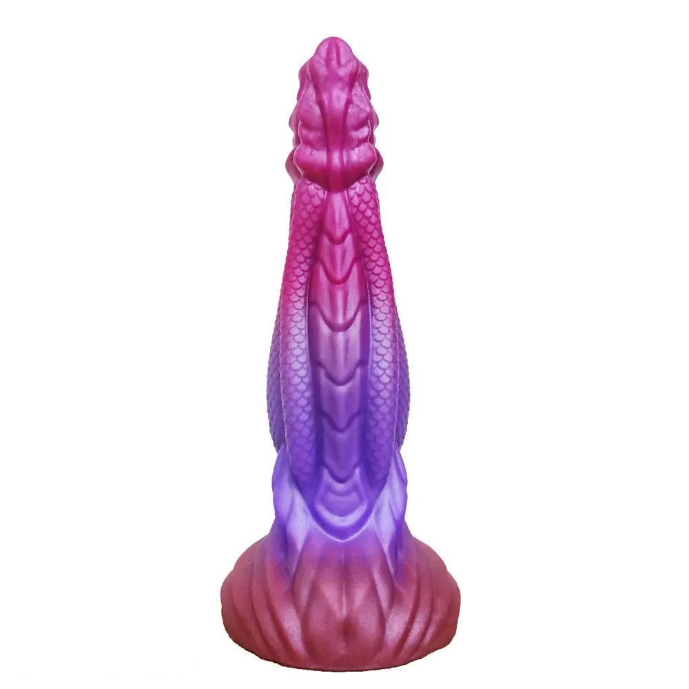 #1 mixed color dragon scale fantasy dildo