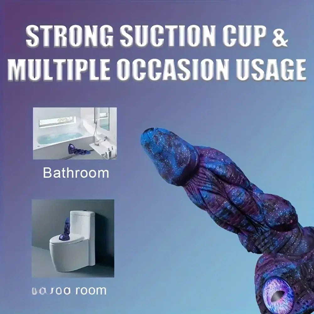 Dragon scale silicone fantasy dildo, photo 10