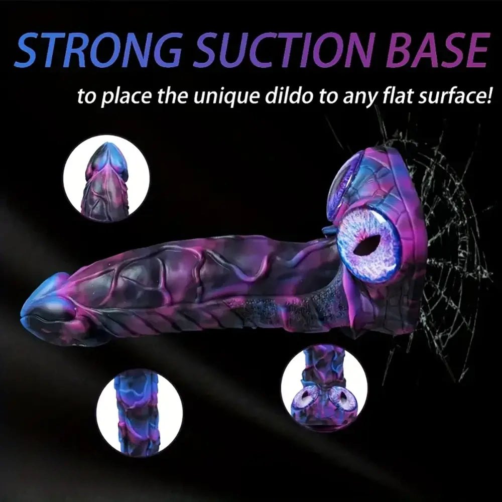 Dragon scale silicone fantasy dildo, photo 13