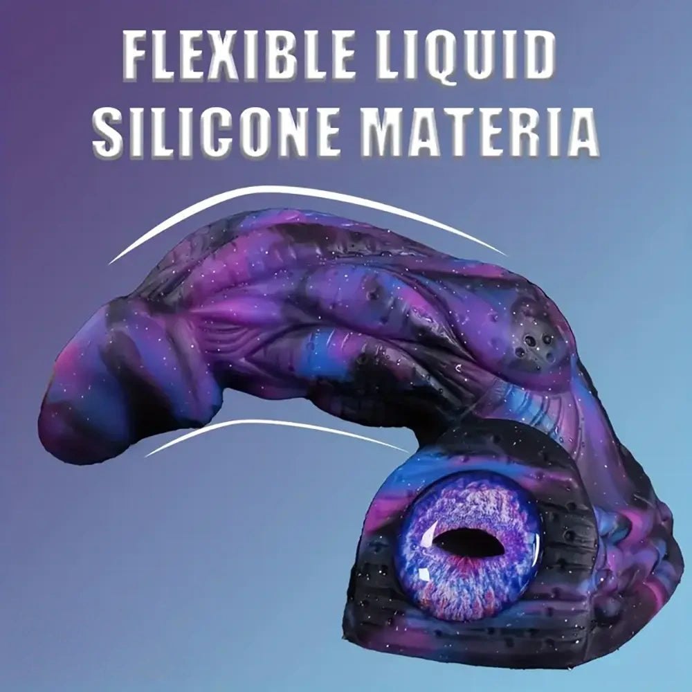 Dragon scale silicone fantasy dildo, photo 4