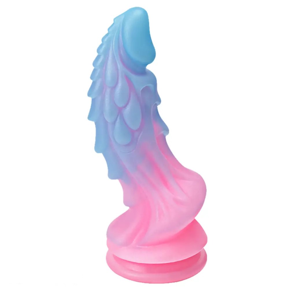 Dragon scale silicone fantasy dildo, photo 2