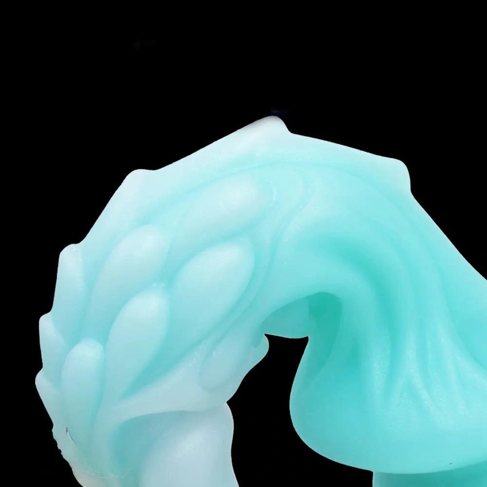 Dragon scale silicone fantasy dildo, photo 5