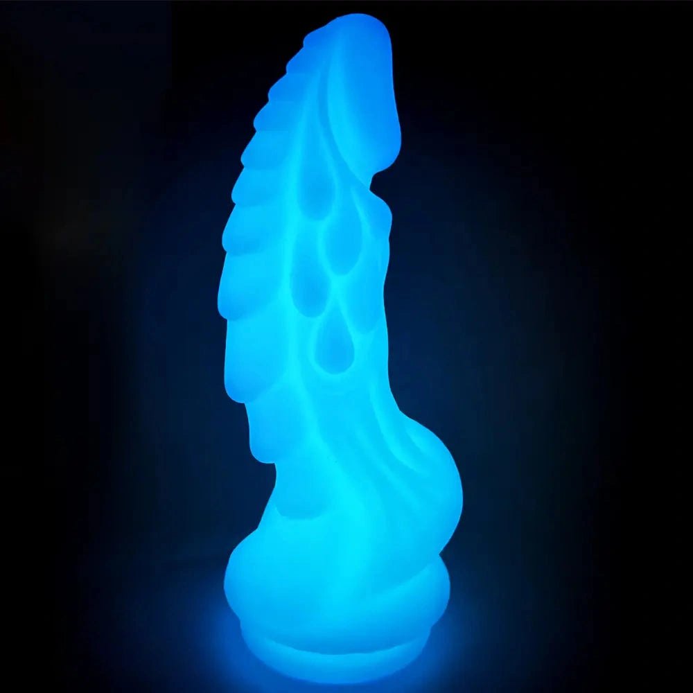 Dragon scale silicone fantasy dildo, photo 9
