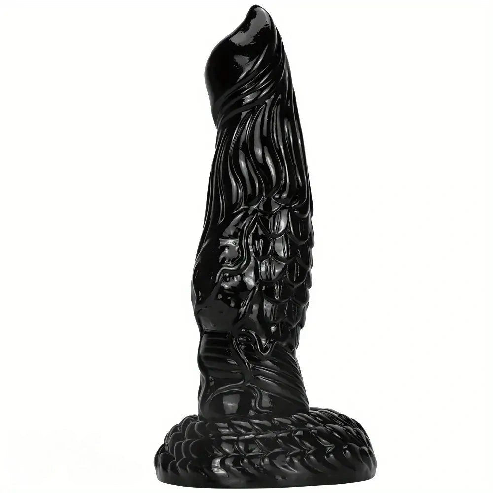 Dragon scale textured realistic dildo, photo 12