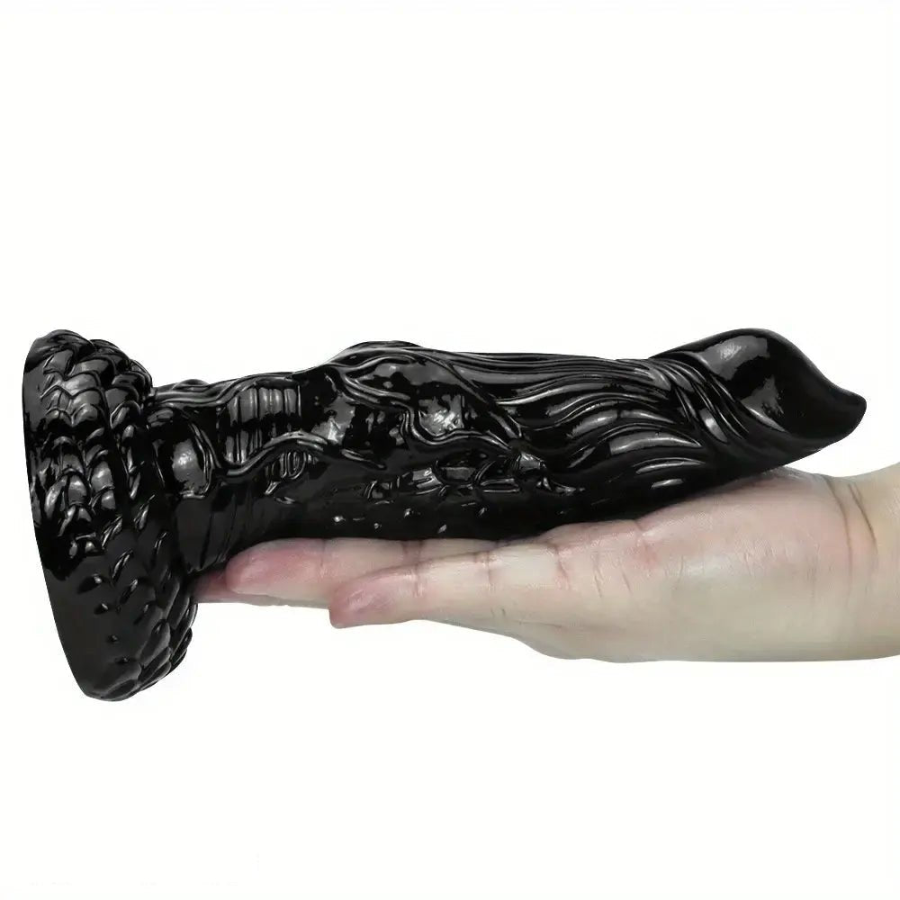 Dragon scale textured realistic dildo, photo 15