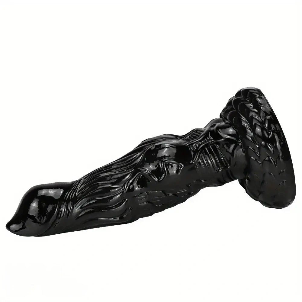 Dragon scale textured realistic dildo, photo 6