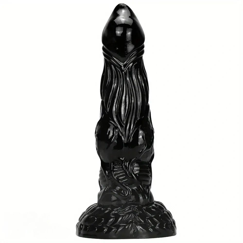 Dragon scale textured realistic dildo, photo 7