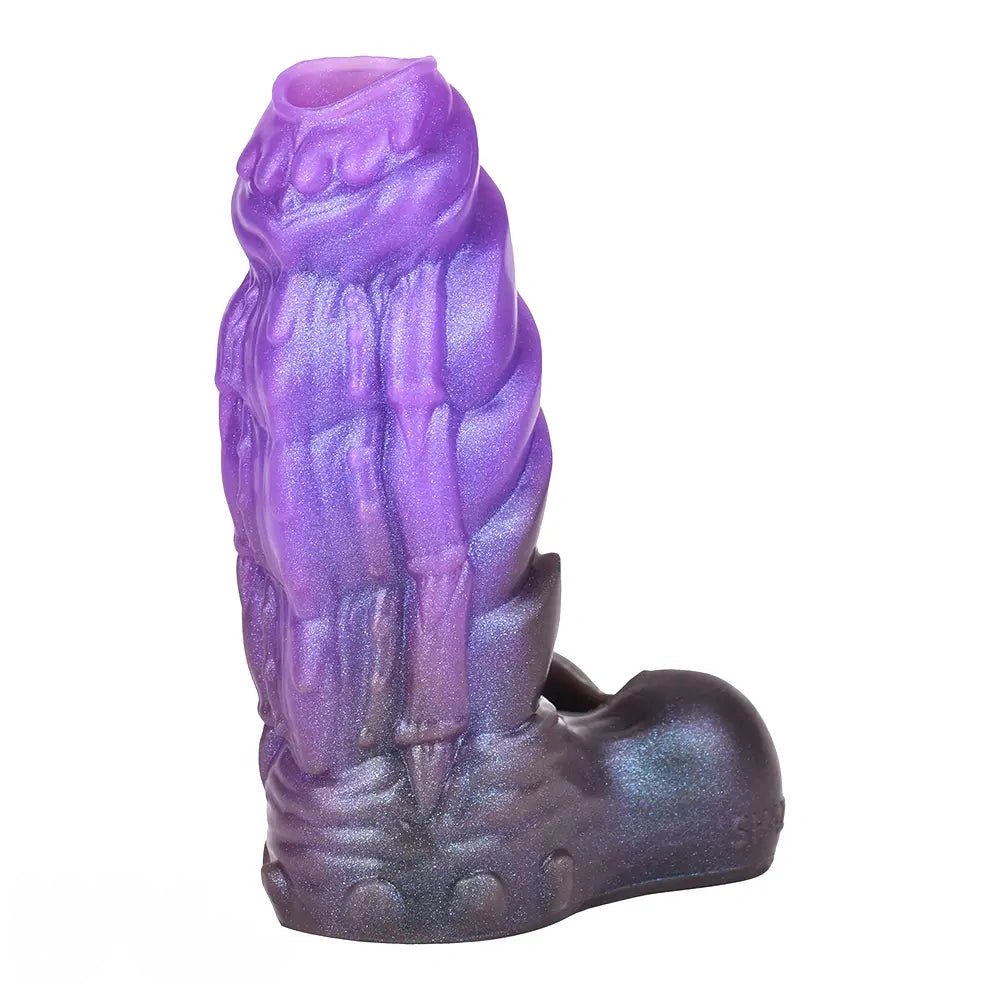 Purple dragon spike fantasy dildo, photo 1