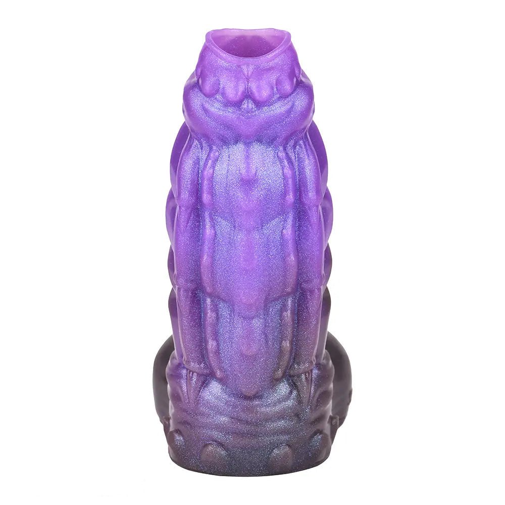Purple dragon spike fantasy dildo, photo 14