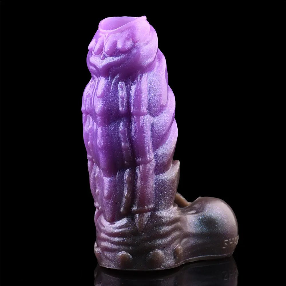 Purple dragon spike fantasy dildo, photo 8