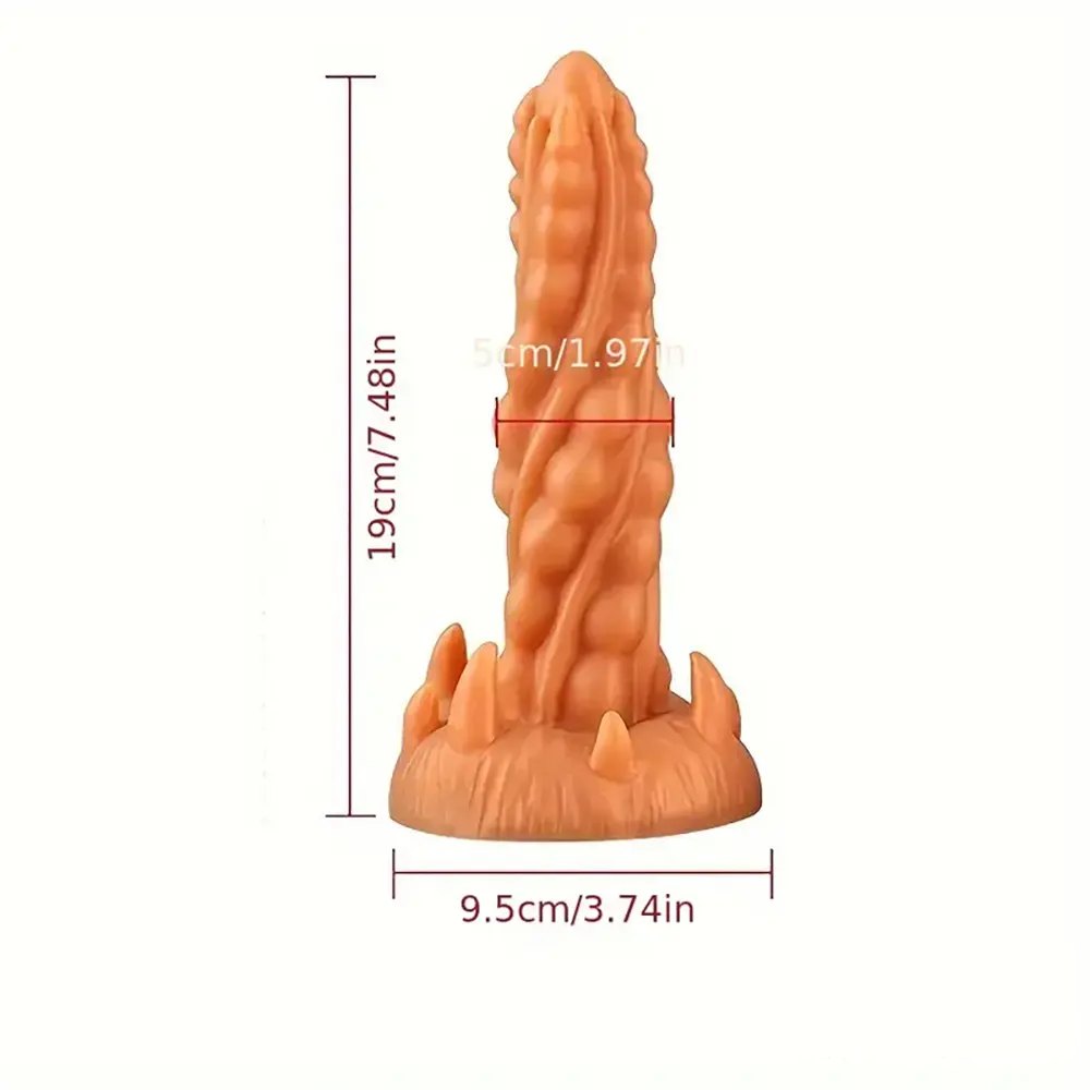 Dragon tail claw base fantasy dildo, photo 7