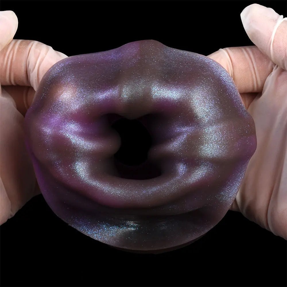 Purple silicone tentacle fantasy dildo, photo 15