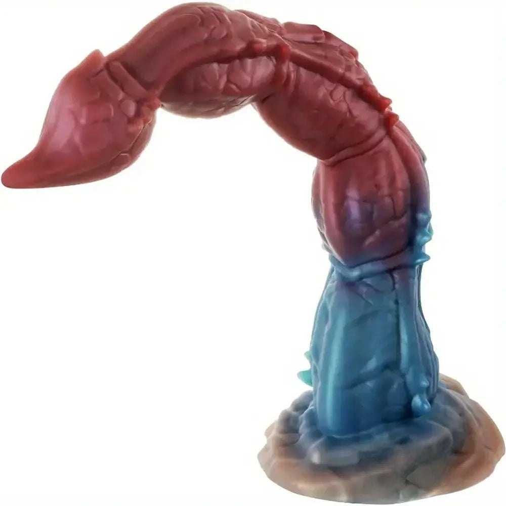 Colorful dragon tentacle dildo, photo 1