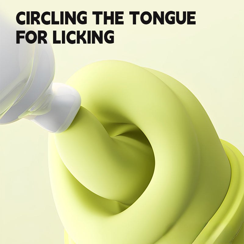 Green dragon tongue licking and sucking clit stimulator, photo 3