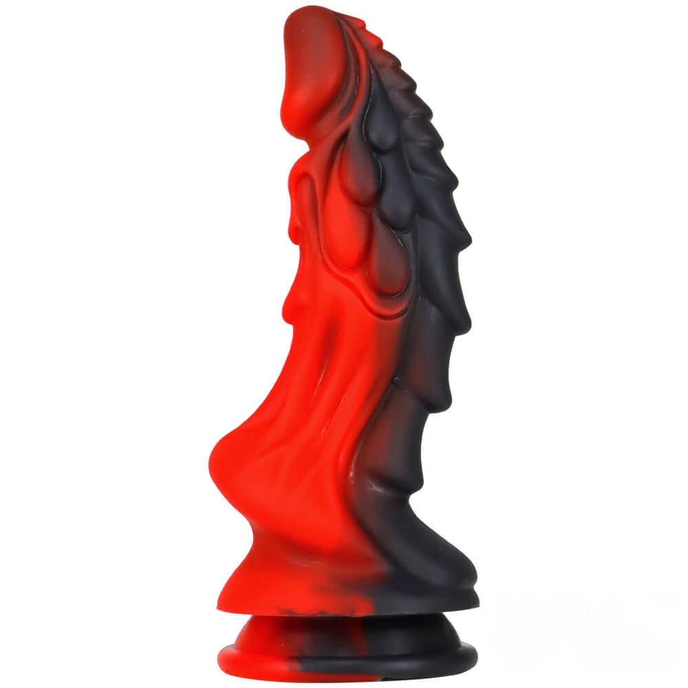 #2 ridged dragon fantasy silicone dildo