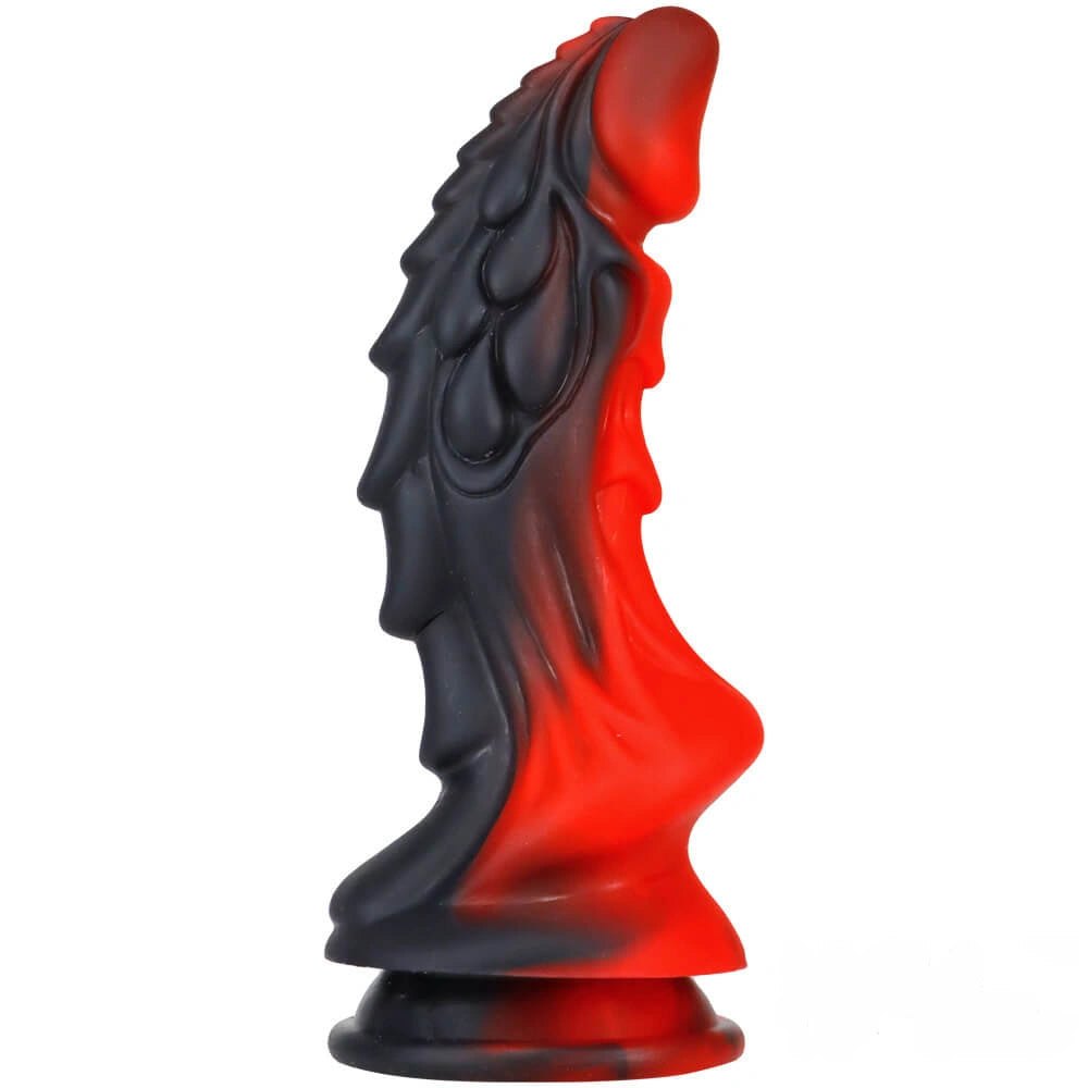 Ridged dragon fantasy silicone dildo, photo 10