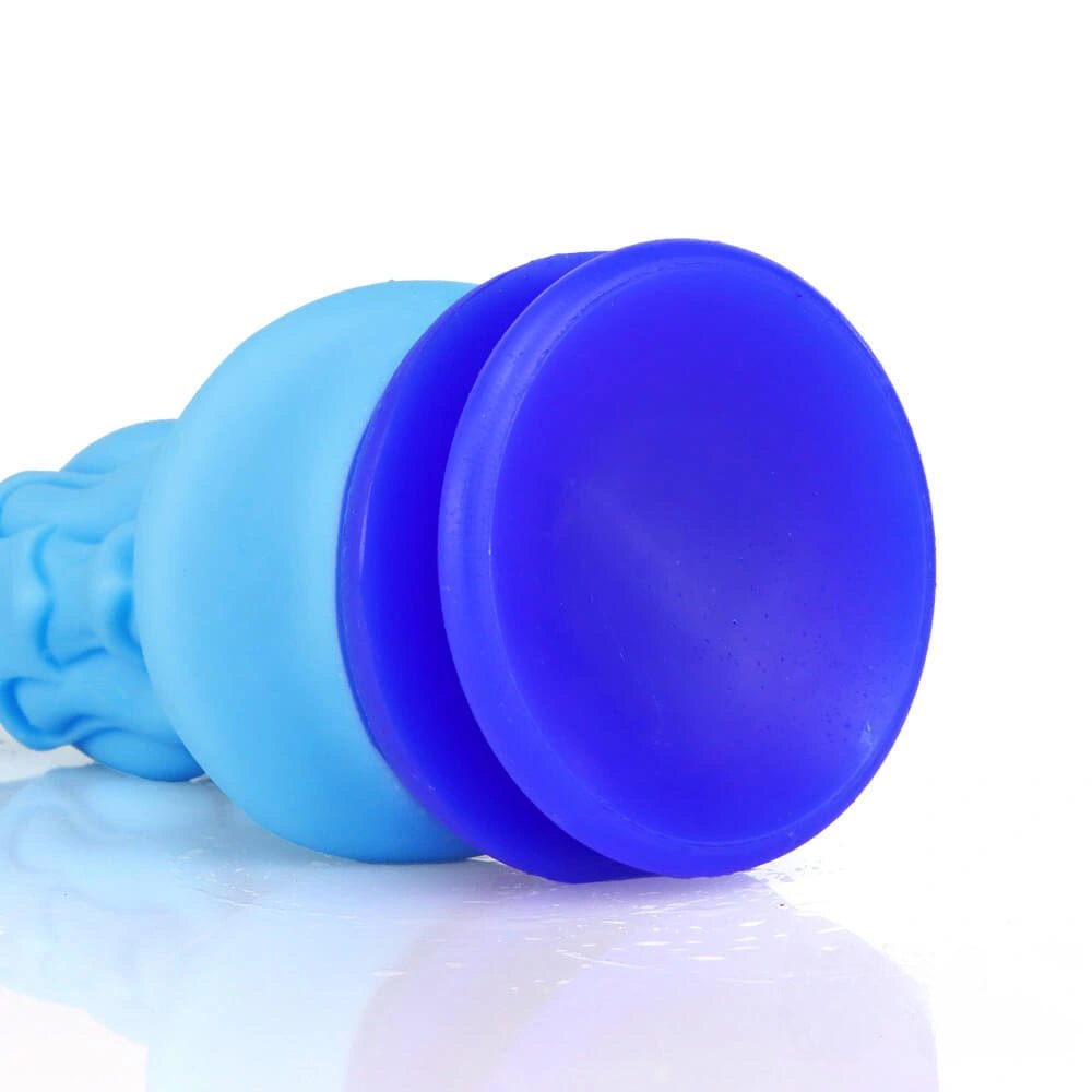Ridged dragon fantasy silicone dildo, photo 3