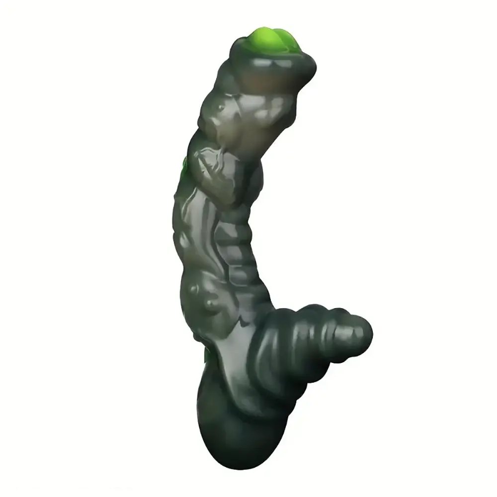 #1 draped fantasy silicone dildo