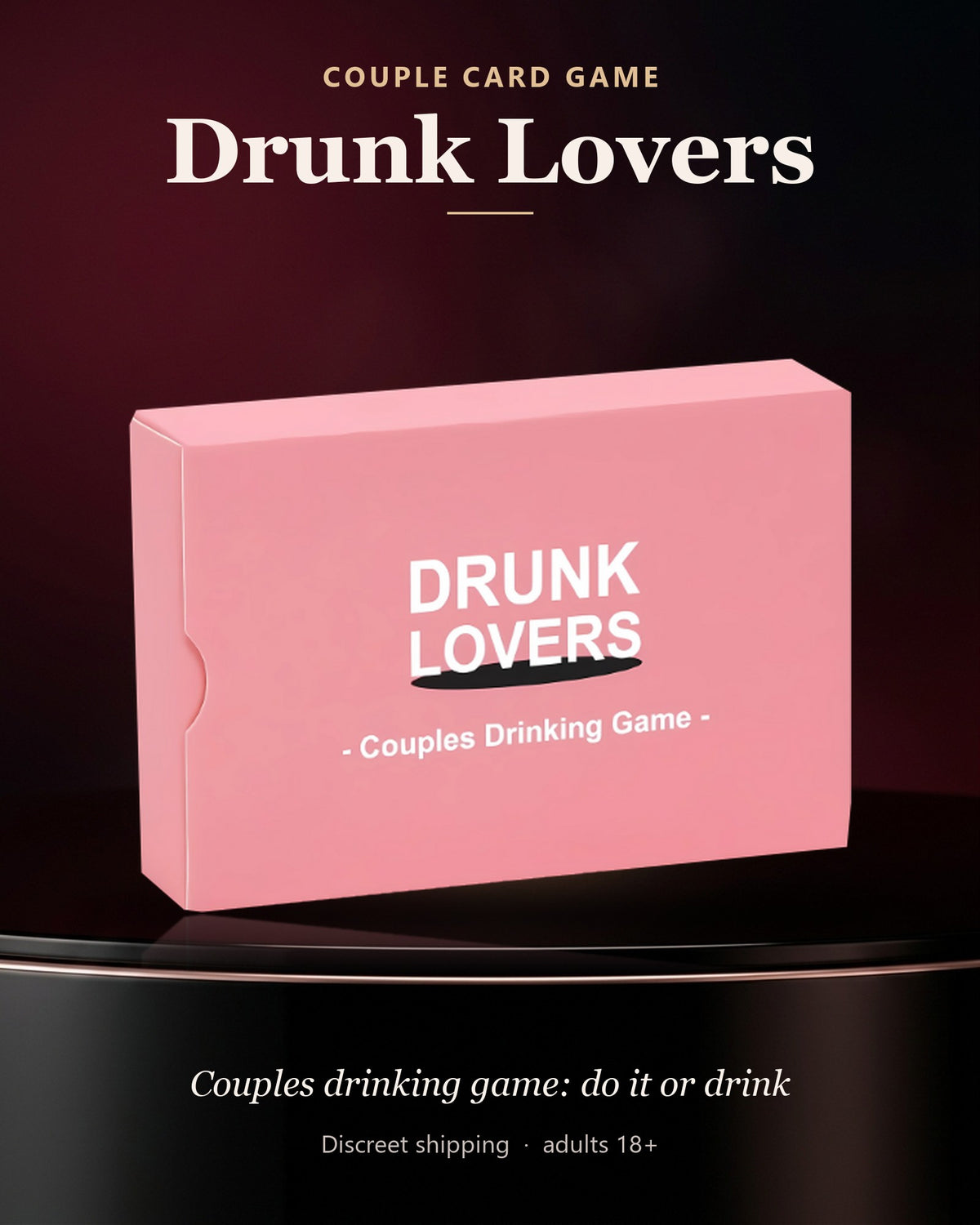 Drunk Lovers - couple card game - WildNightX