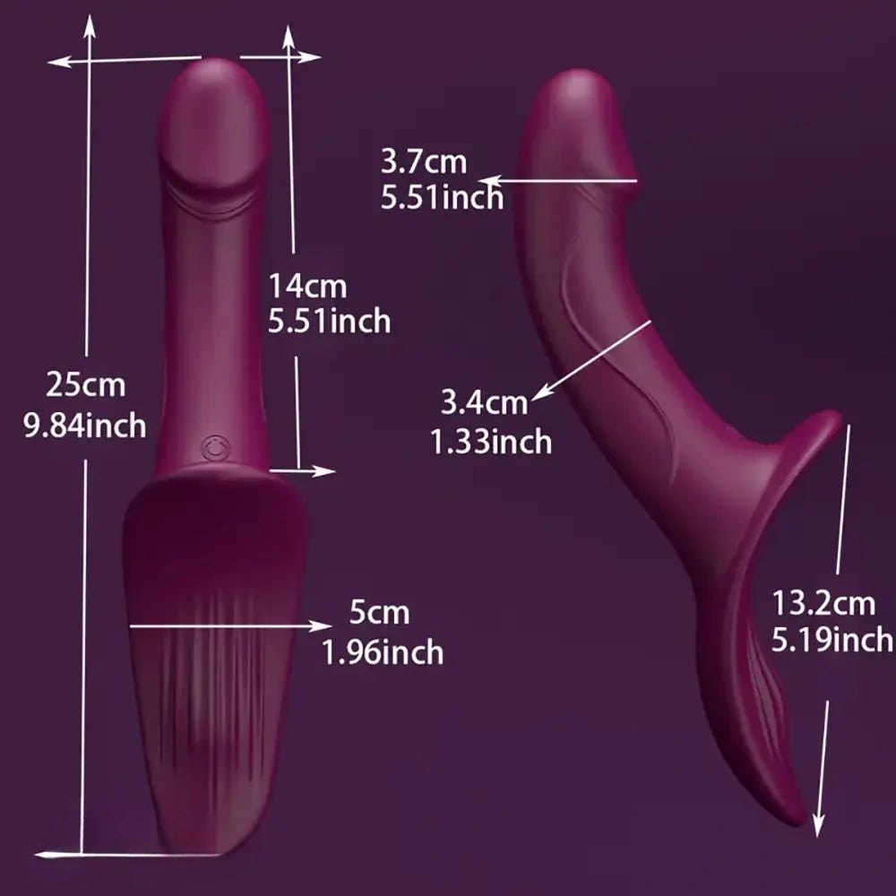 Dual-arm strap-on dildo, photo 5