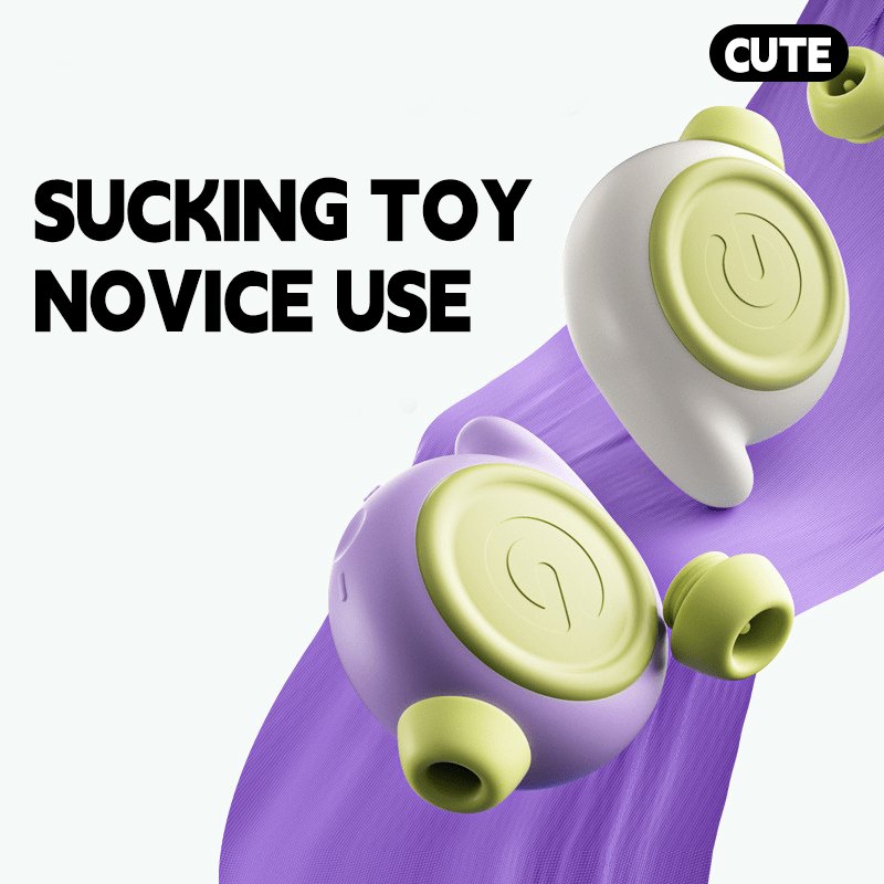 Dual-head silicone clitoral suction vibrator, photo 3