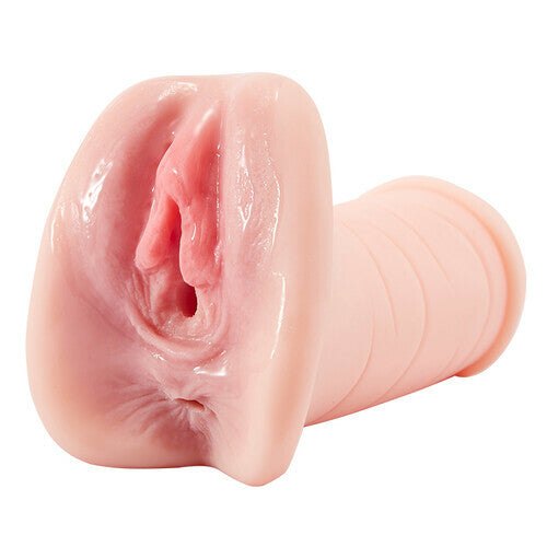 Flesh-colored dual-channel pocket pussy, photo 1