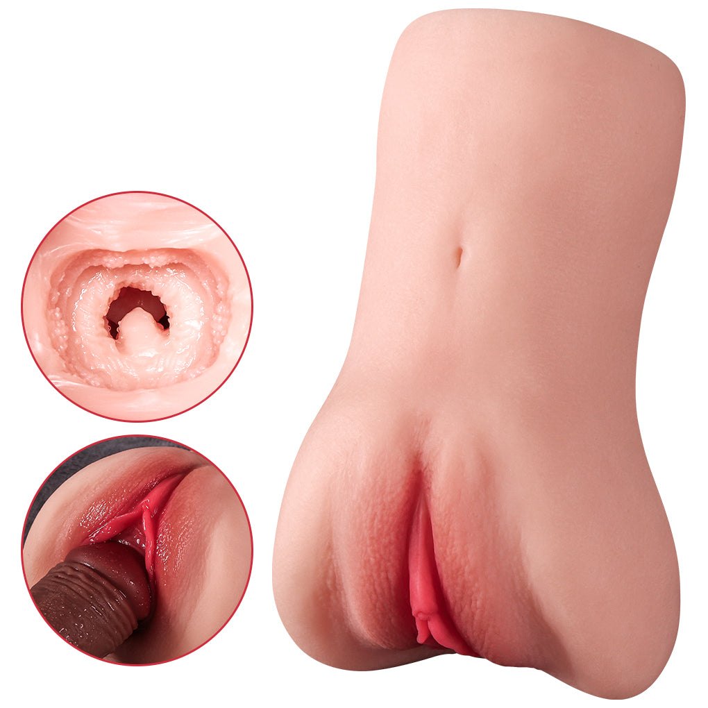 Dual-channel male masturbator stroker, photo 2