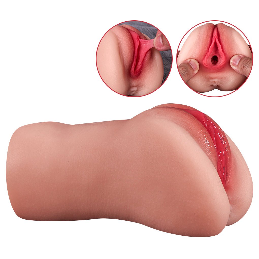 Dual-channel male masturbator stroker, photo 3