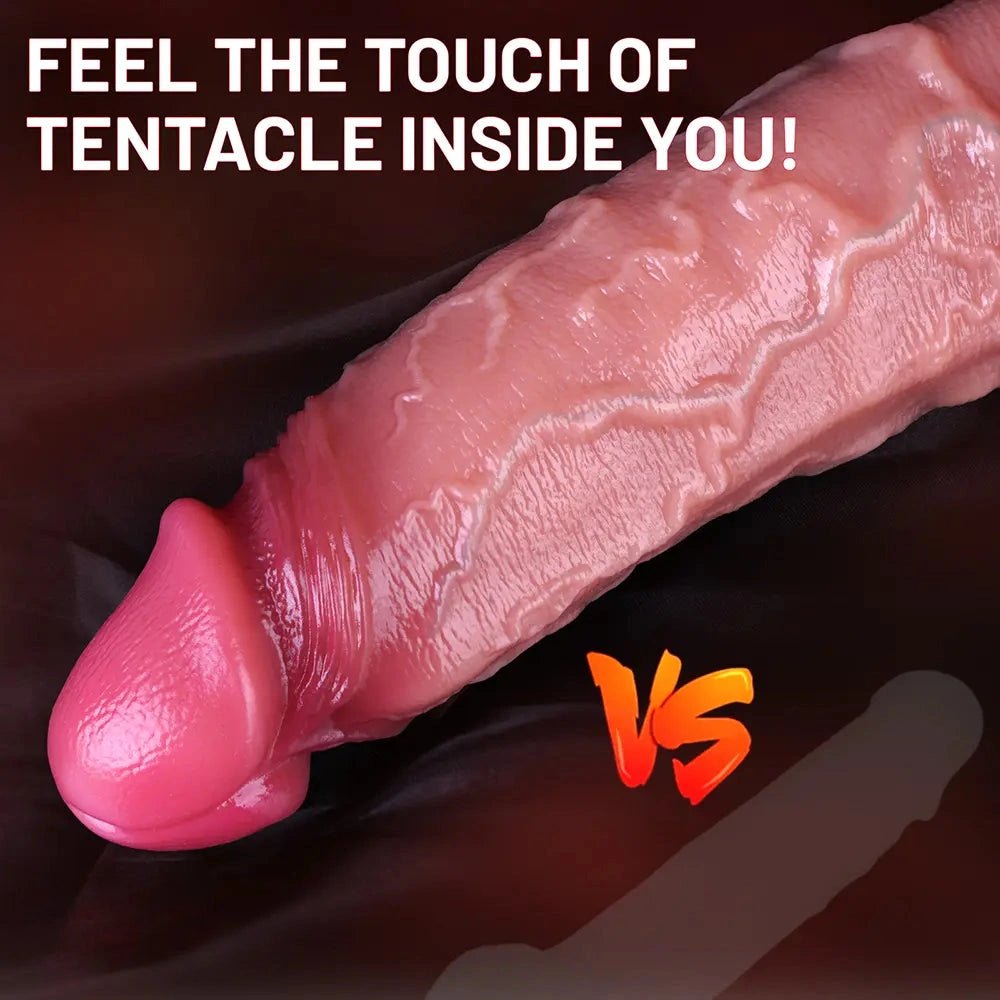 Flesh dual density realistic dildo, photo 9