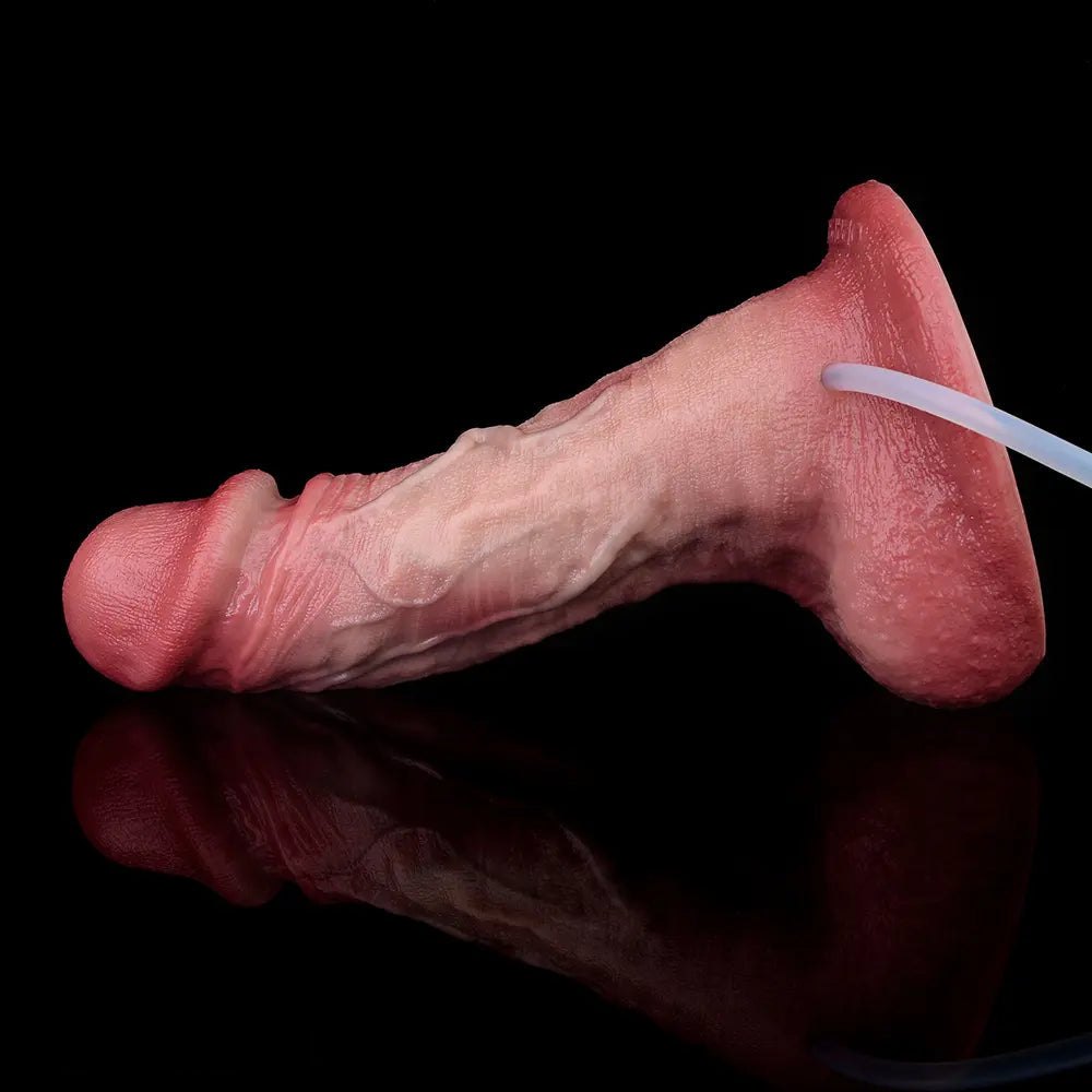 Flesh tone dual density silicone realistic dildo, photo 11