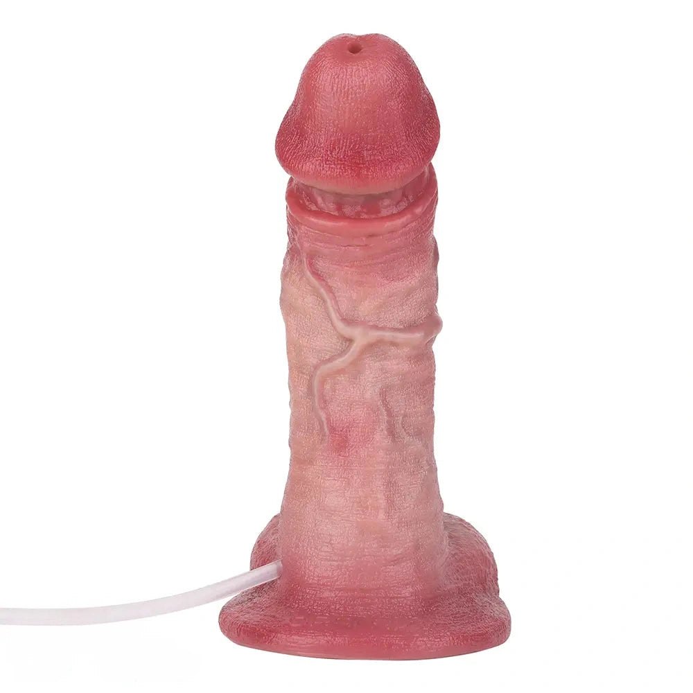 Flesh tone dual density silicone realistic dildo, photo 3